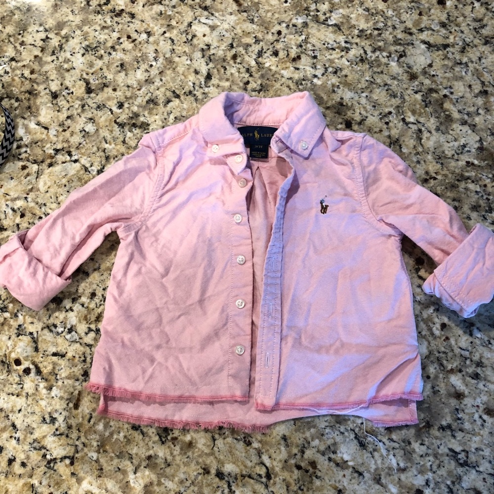 🔥Final Price drop🔥Pink Oxford Polo